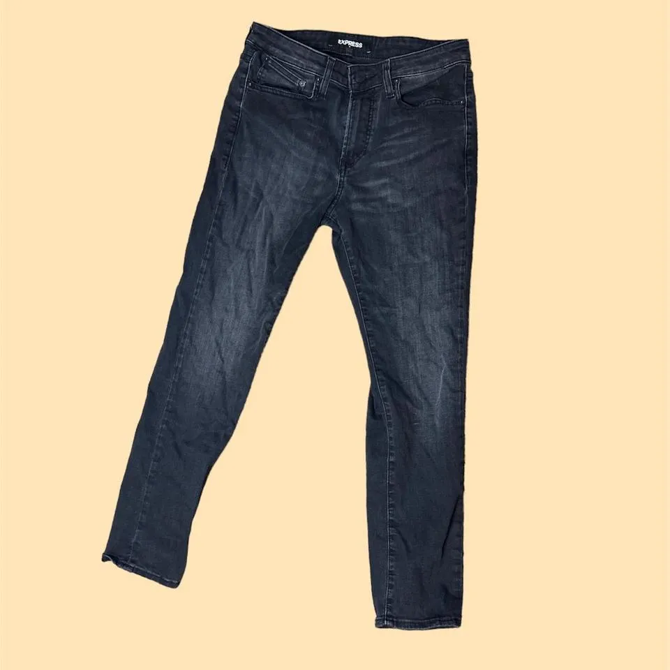Express Men's Black Jeans