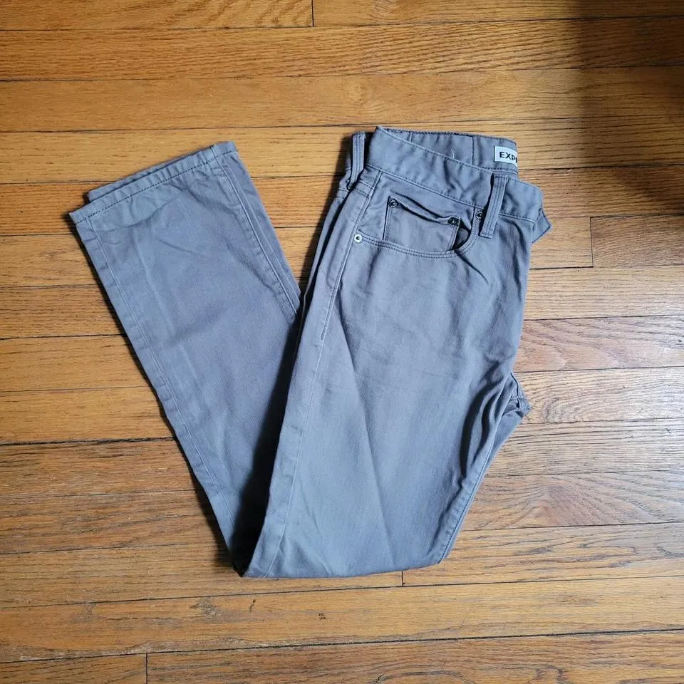 Express Men's Grey Jeans