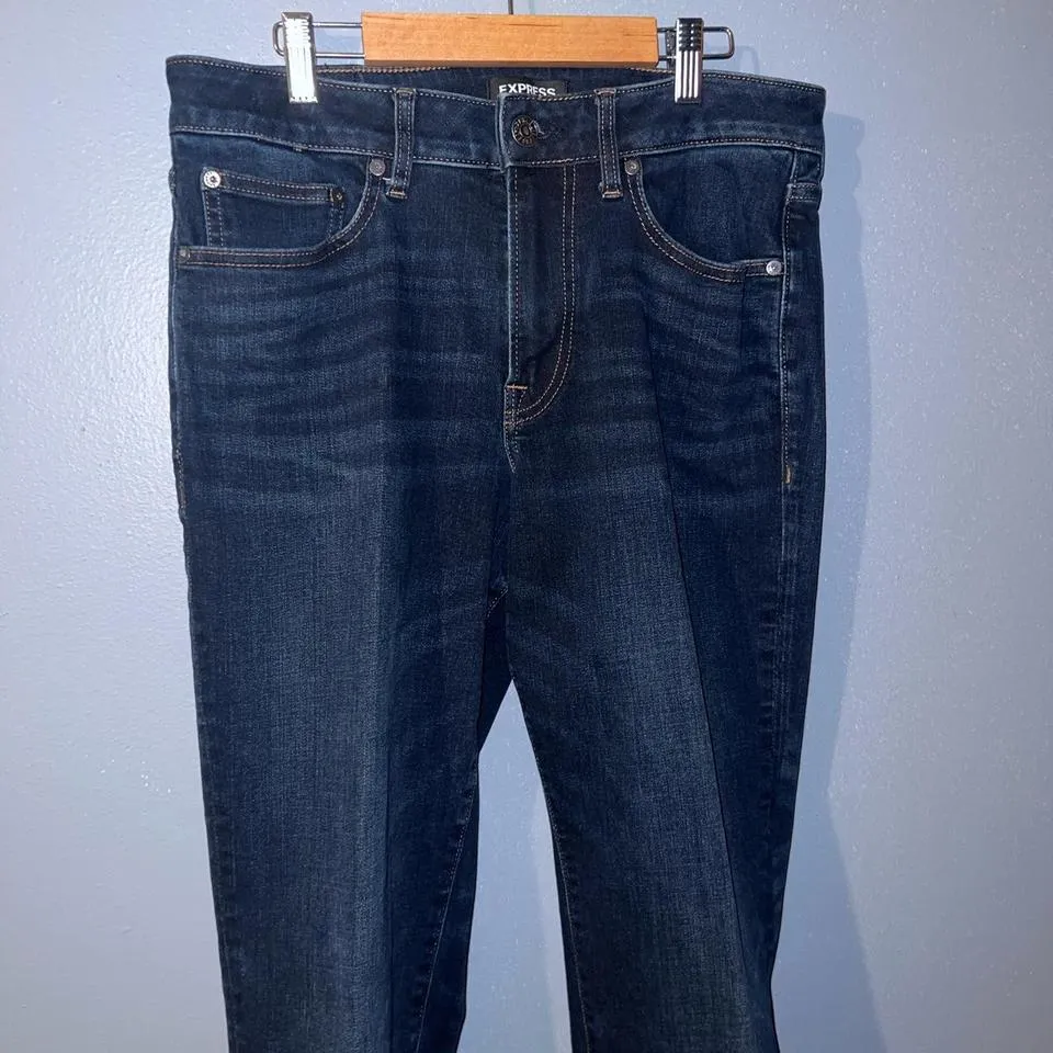 Express Men's Navy Jeans