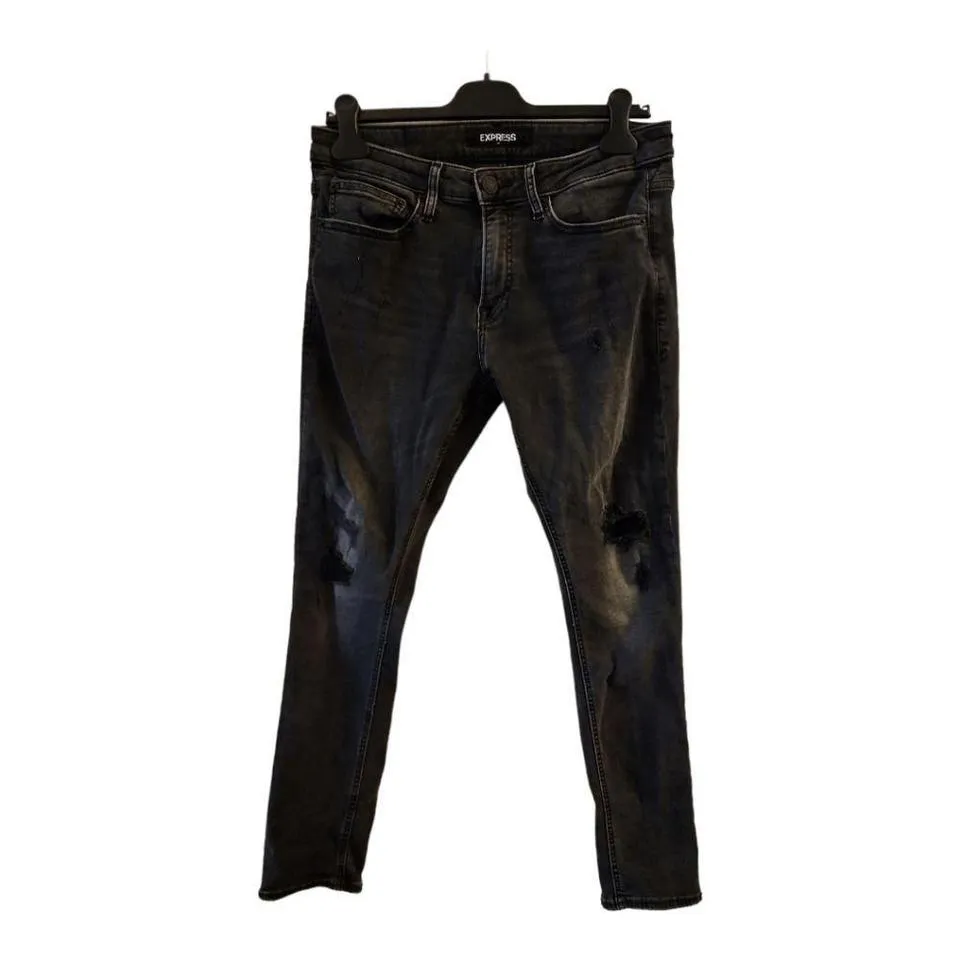 Express Men's Grey Jeans