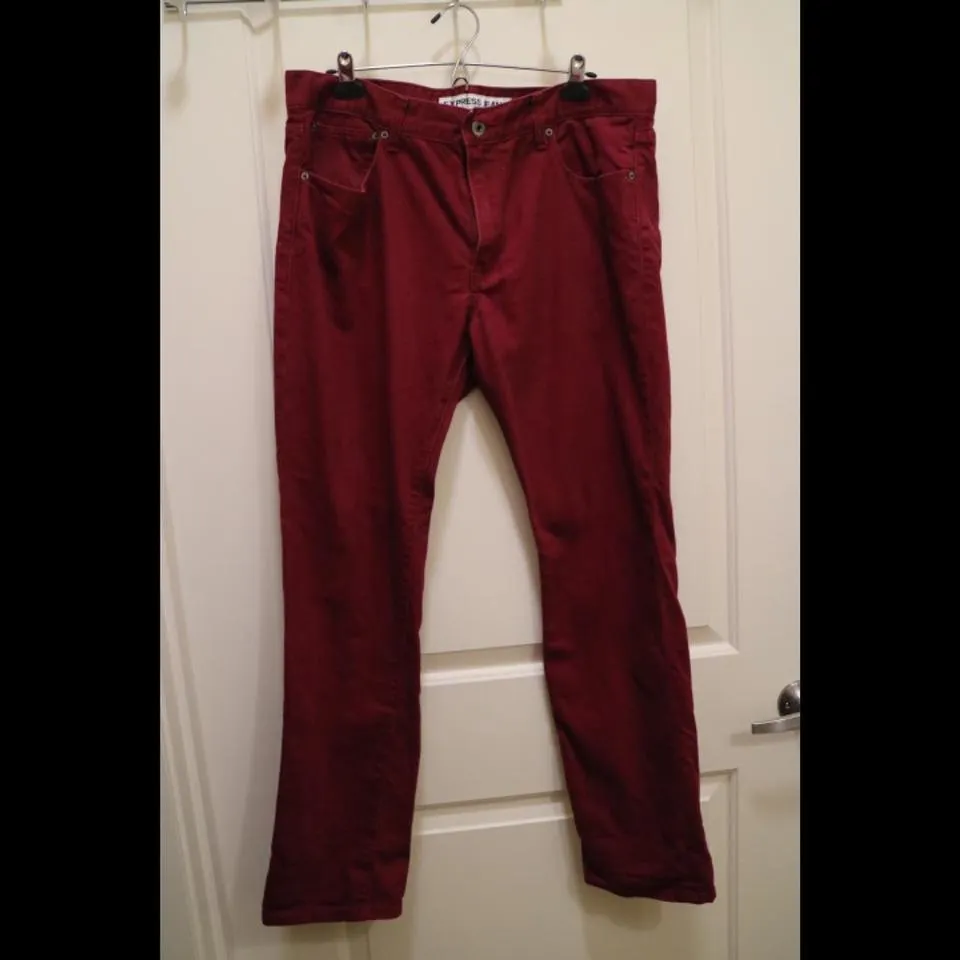 Express Men's Red Jeans