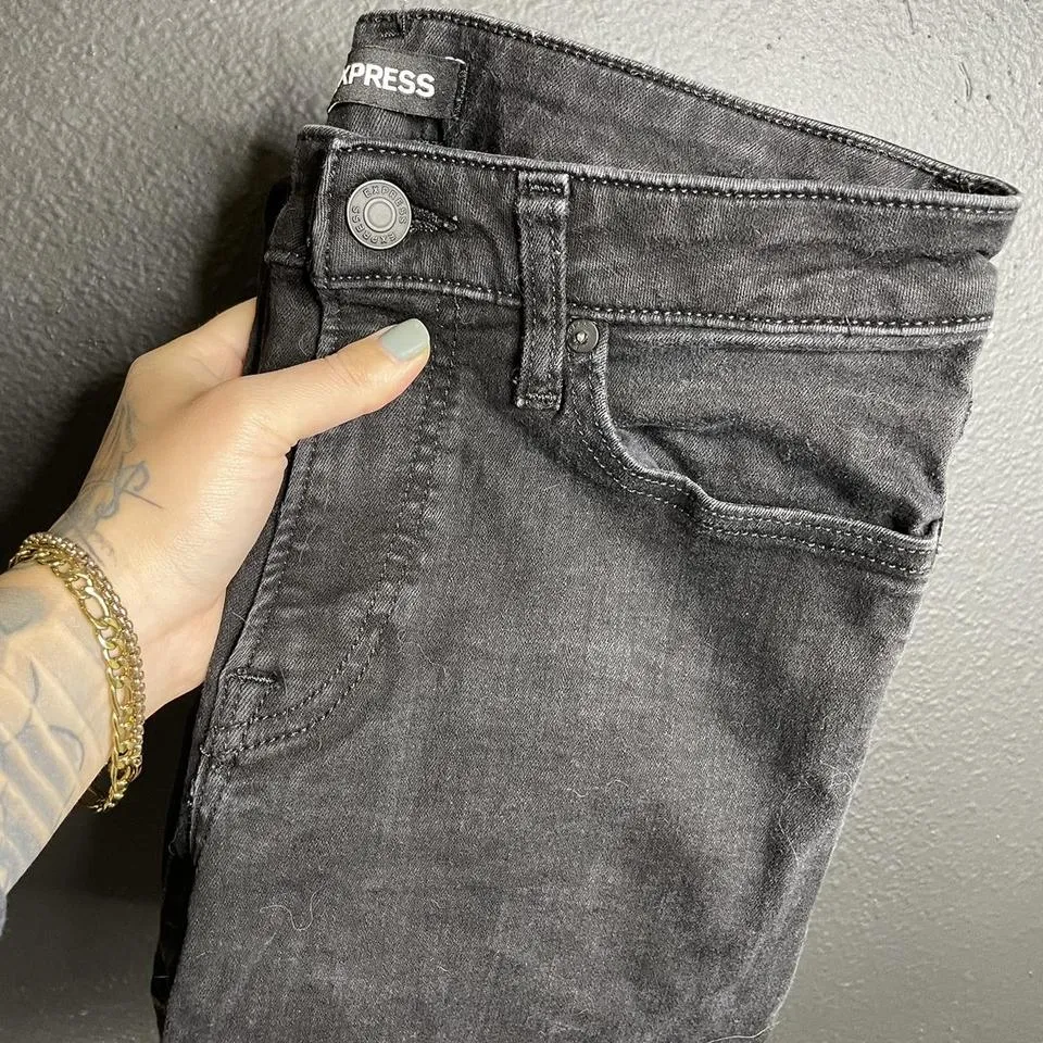 Express Men's Black Jeans