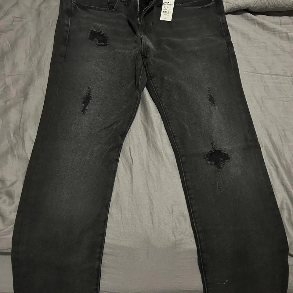 Express Men's Black Jeans