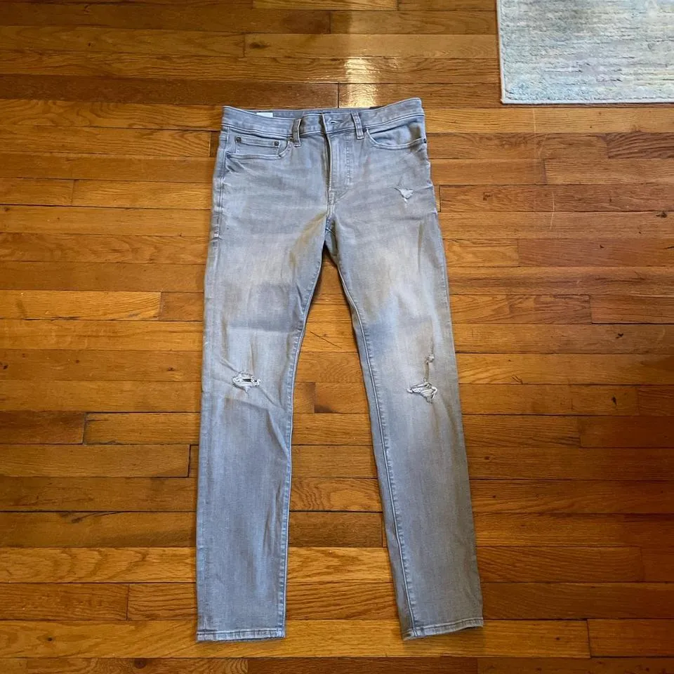 Express Men's Grey Jeans