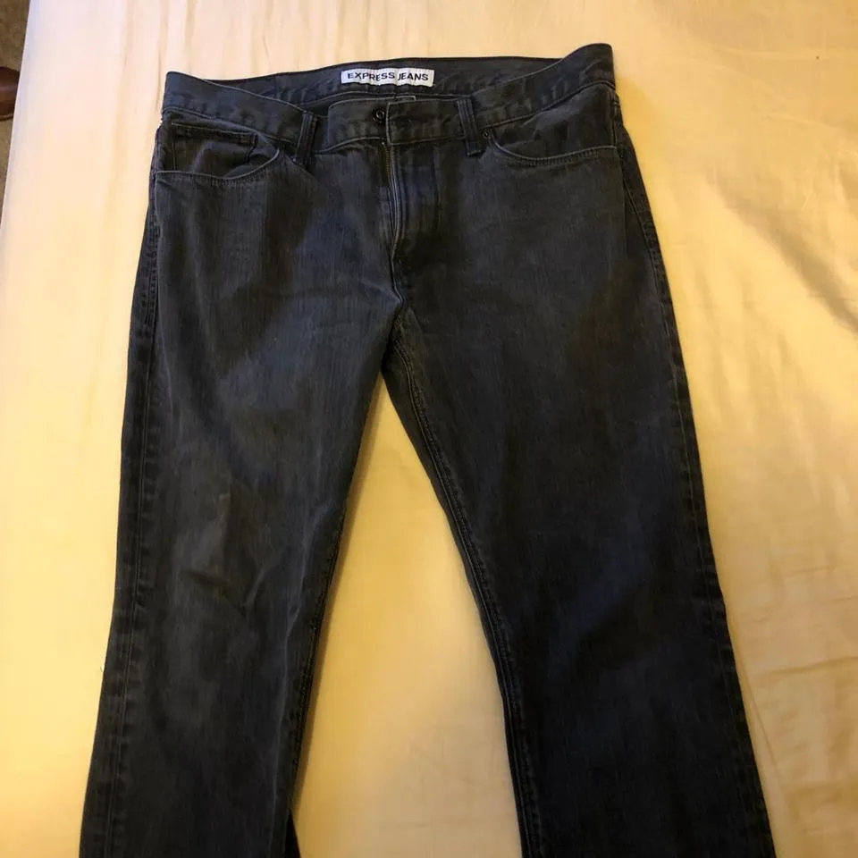 Express Men's Black Jeans
