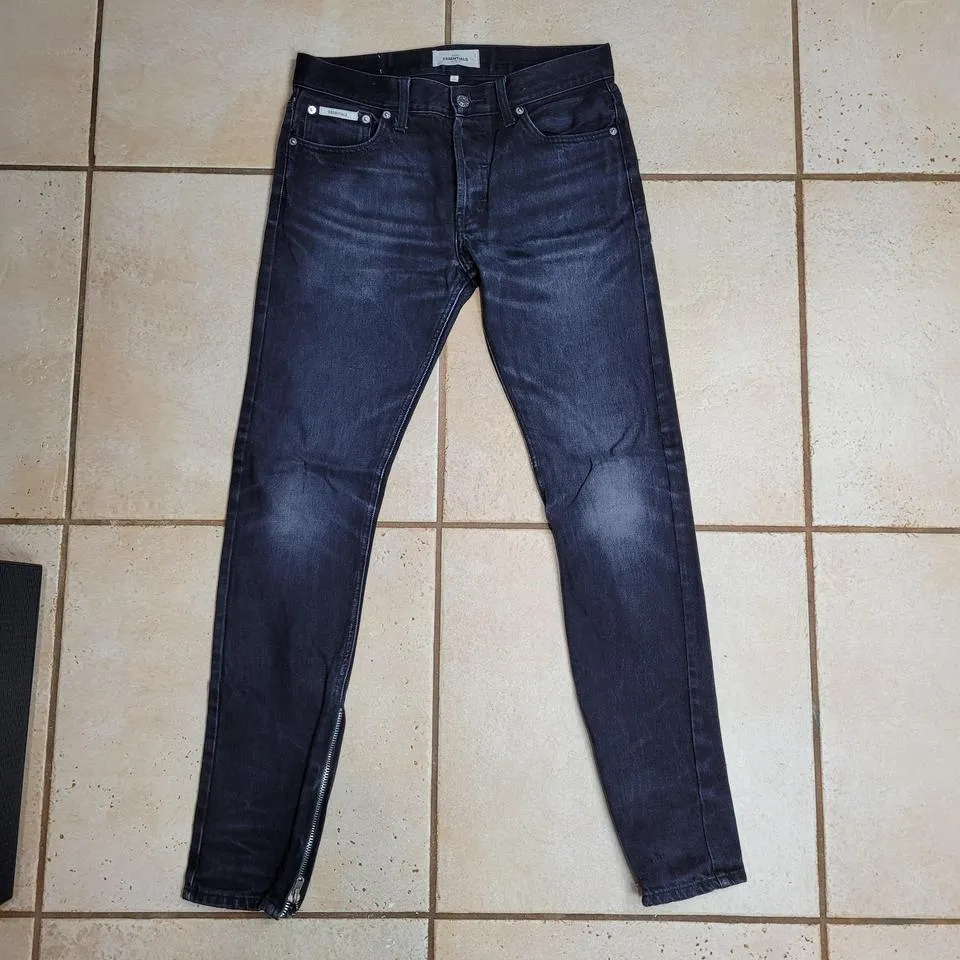 Fear of God Men's Black Jeans