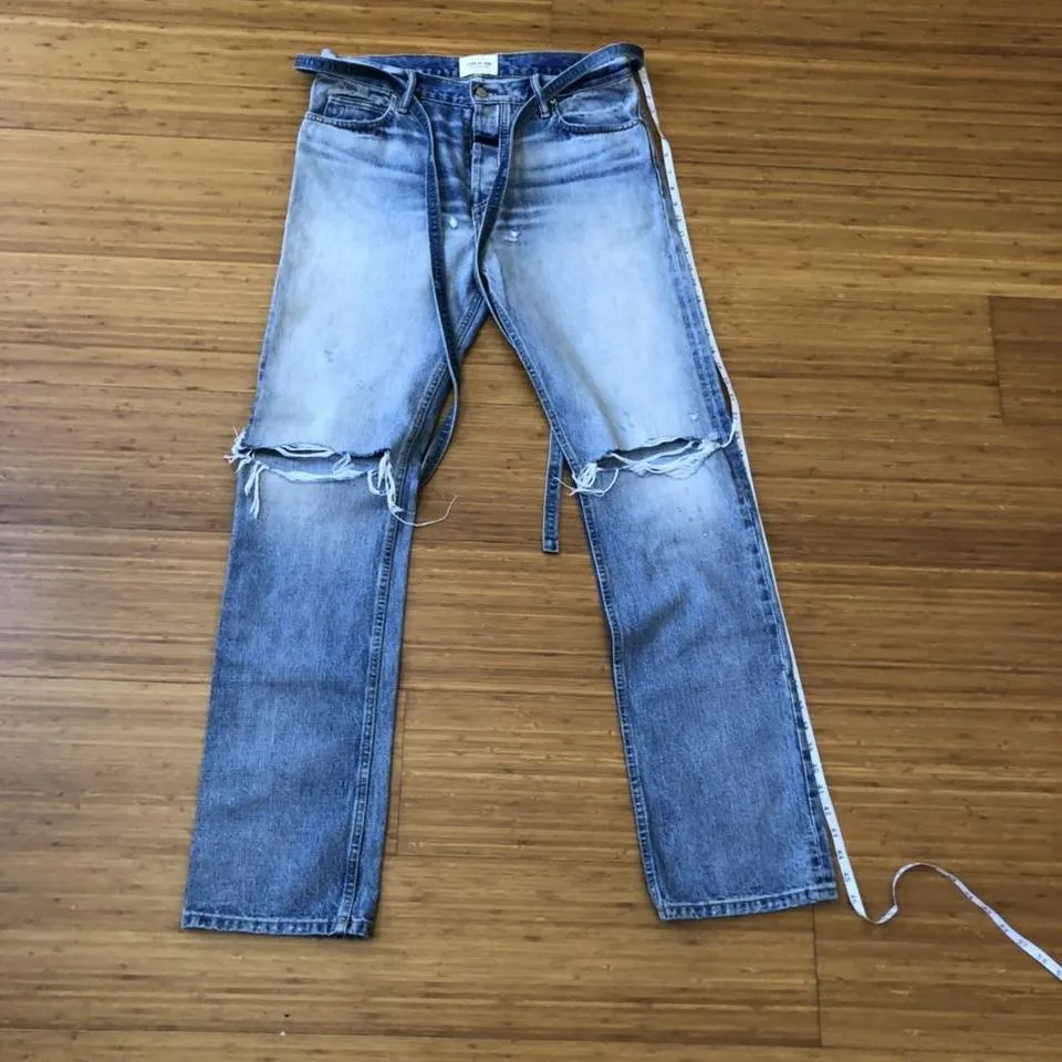Fear of God Men's Blue Jeans