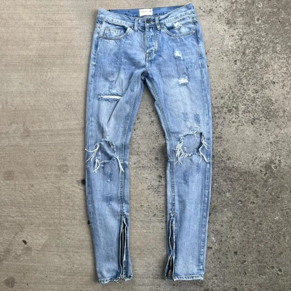 Fear of God Men's Blue Jeans