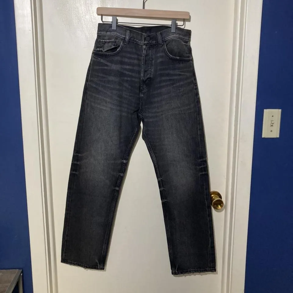 Fear of God Men's Black and Grey Jeans