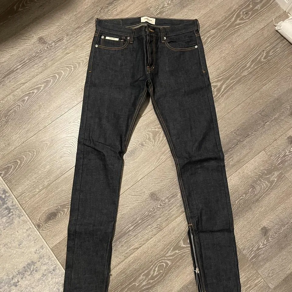 Fear of God Men's Navy Jeans