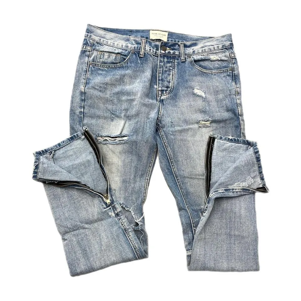 Fear of God Men's Blue Jeans