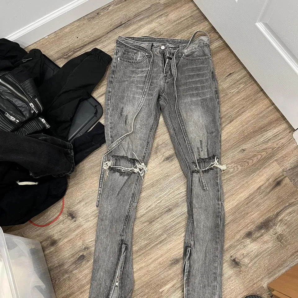 Fear of God Men's Brown and Tan Jeans