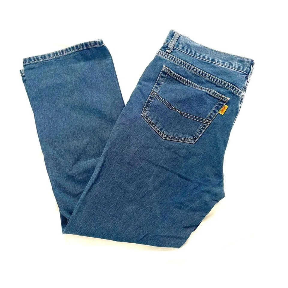 Fiorucci Men's Navy and Blue Jeans