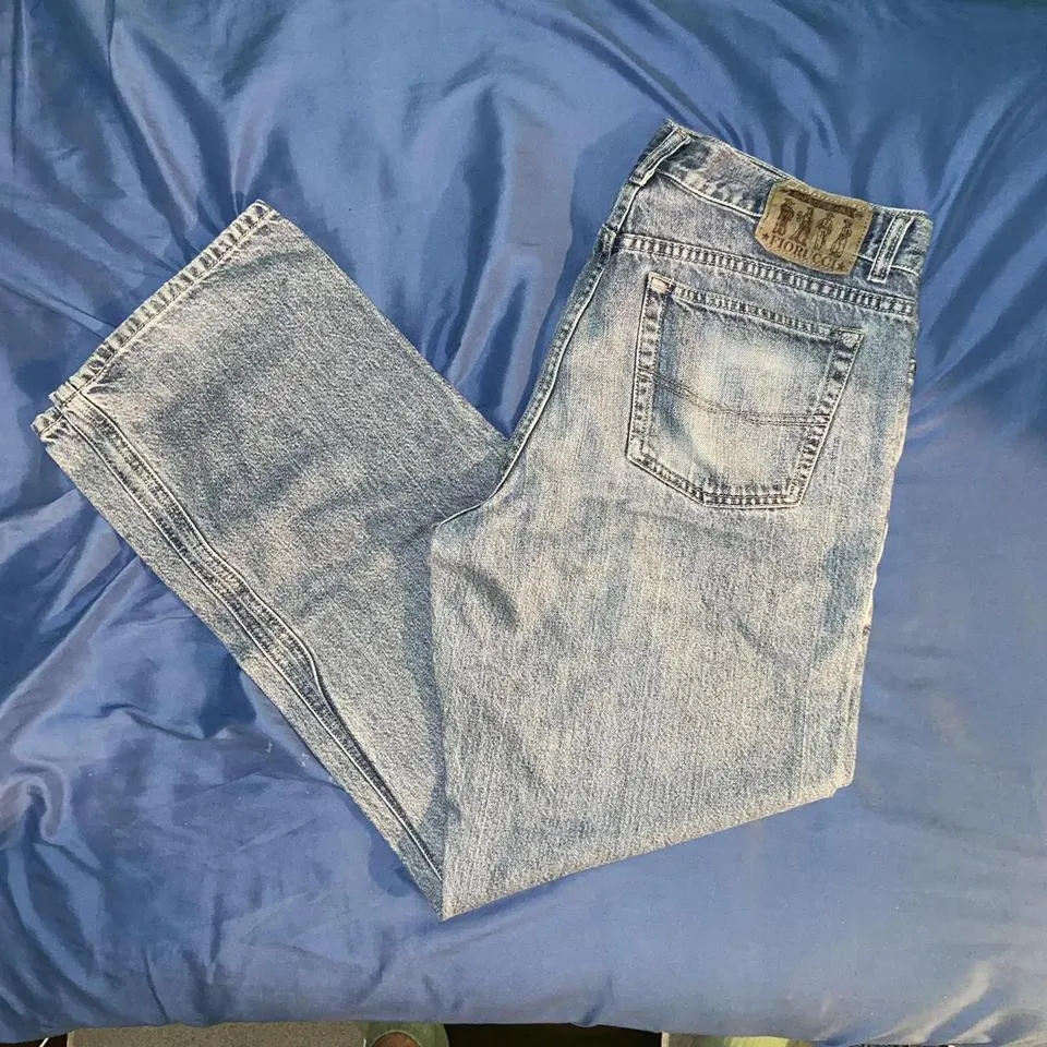 Fiorucci Men's Blue and Navy Jeans