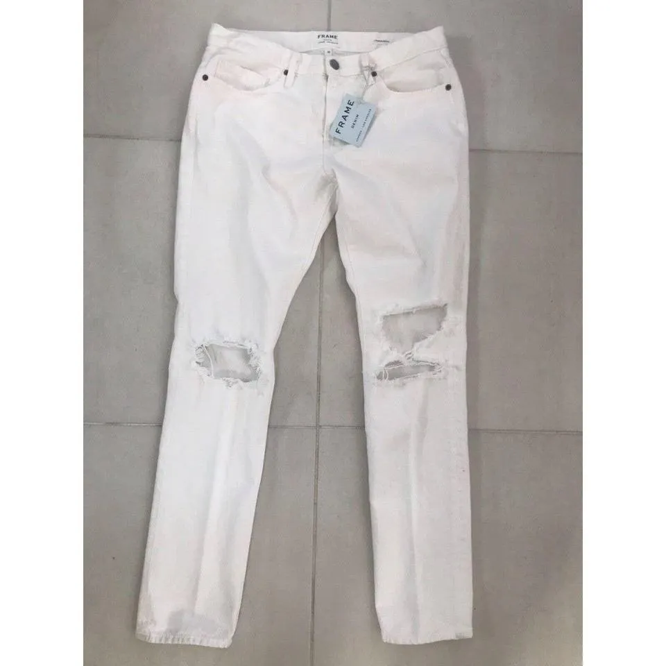 Frame Men's White Jeans