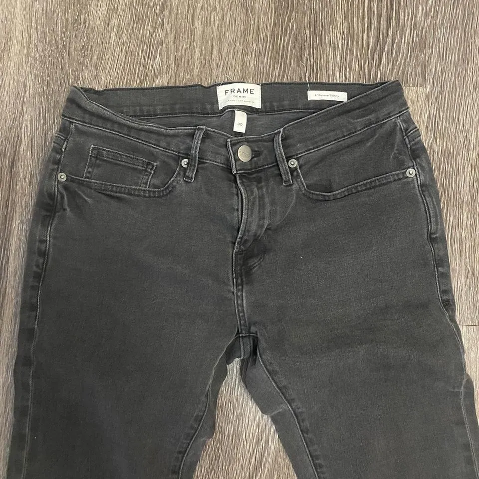 Frame Men's Black Jeans
