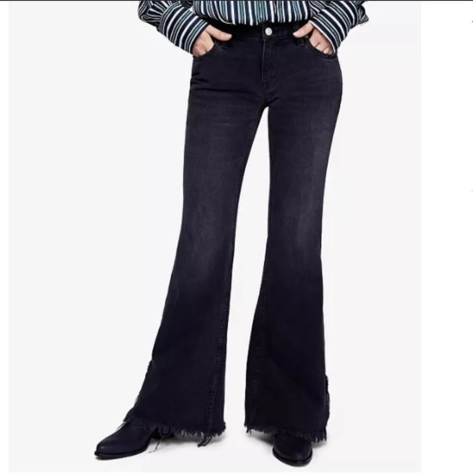 Free People Men's Black Jeans
