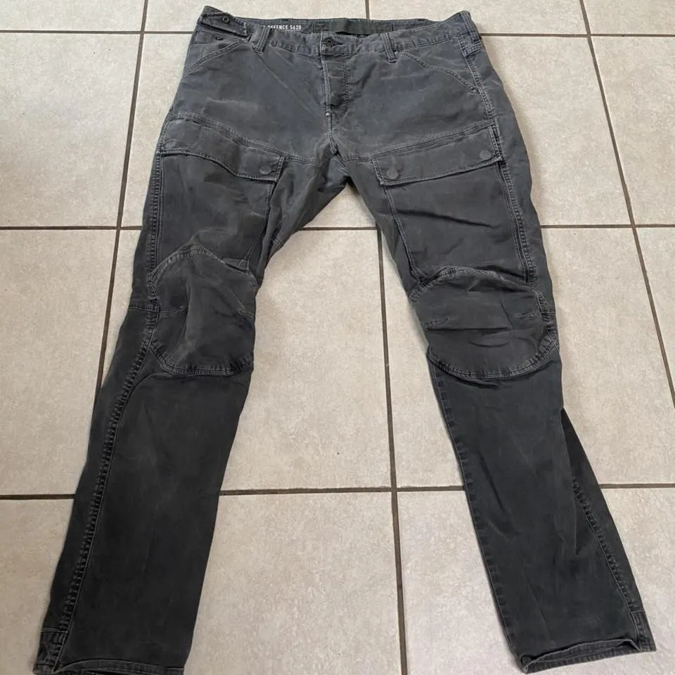 G-Star Men's Grey Jeans