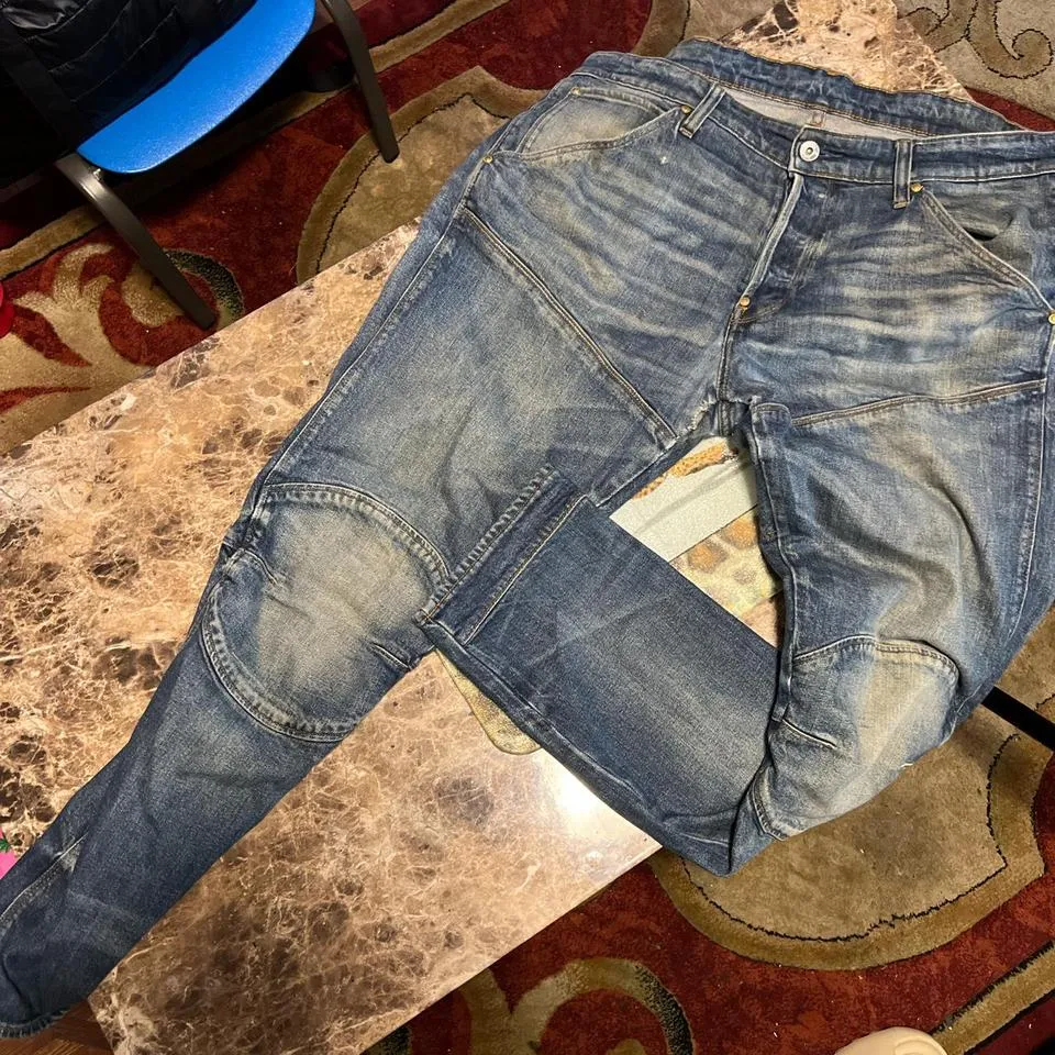 G-Star Men's Blue Jeans