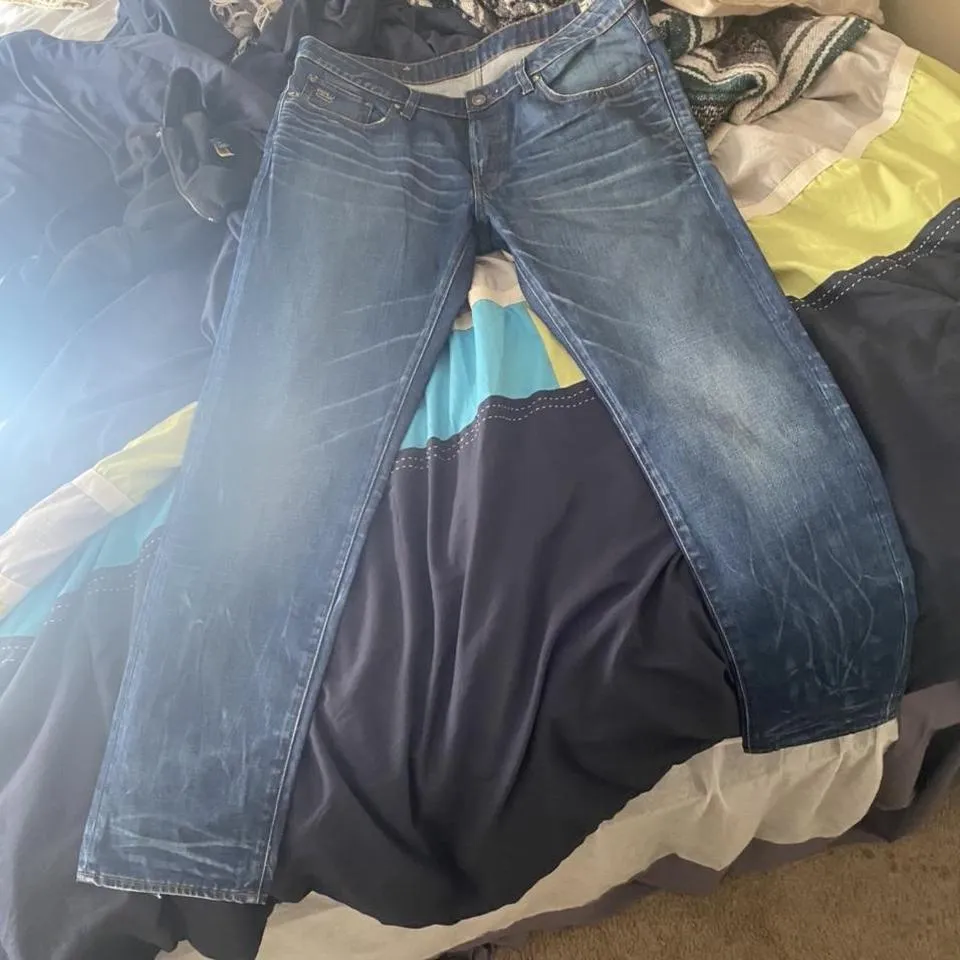 G-Star Men's Blue Jeans
