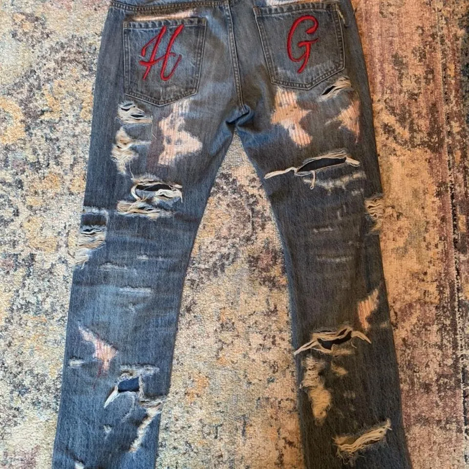 G-Star Men's Blue Jeans