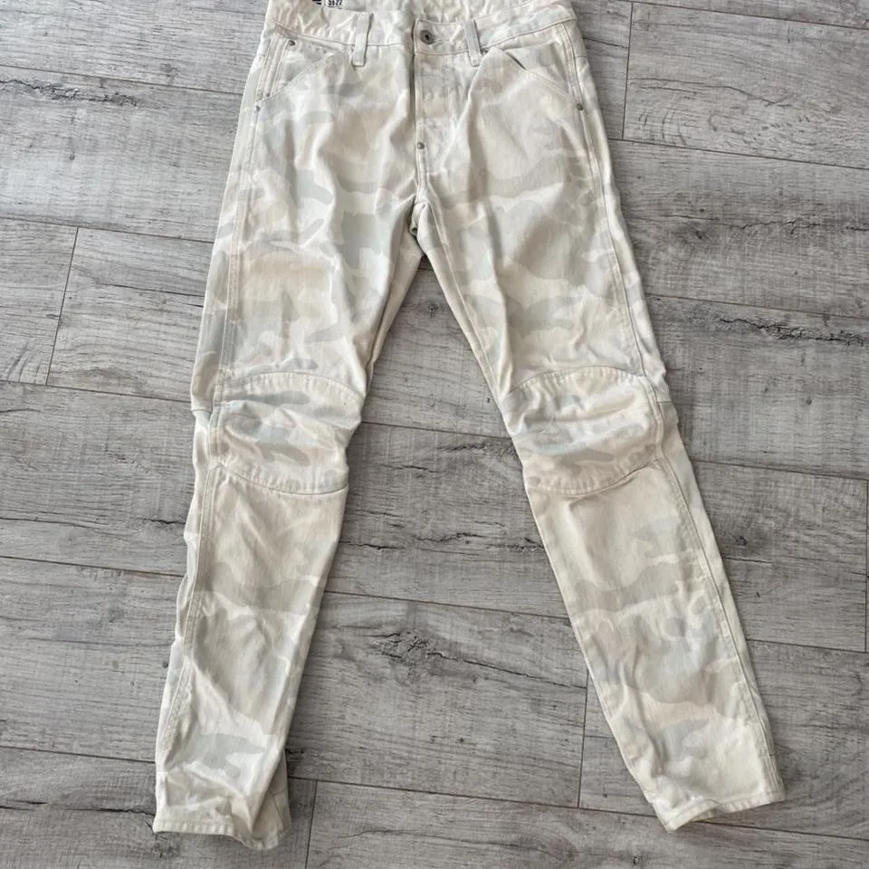 G-Star Men's White Jeans