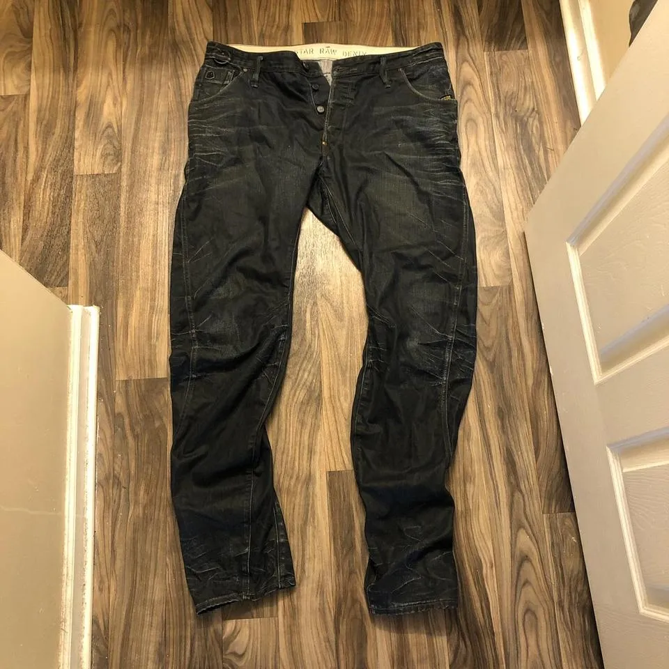 G-Star Men's Navy Jeans