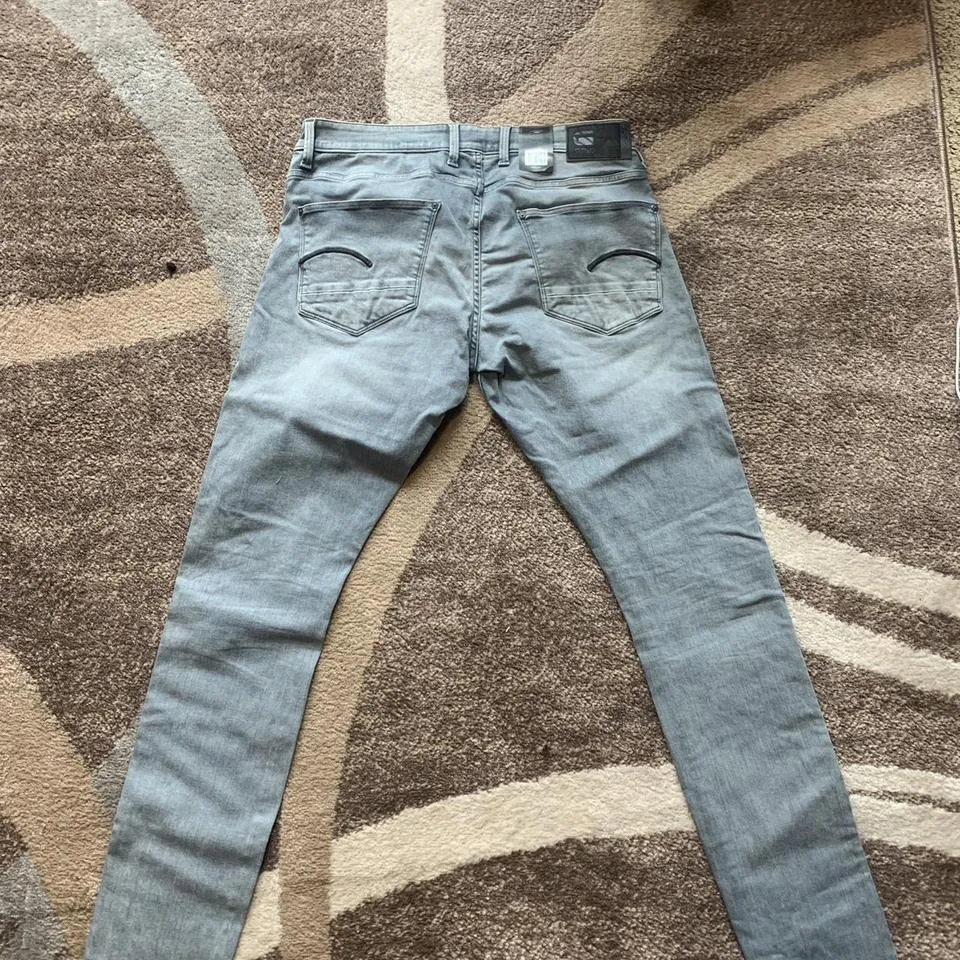 G-Star Men's Grey Jeans