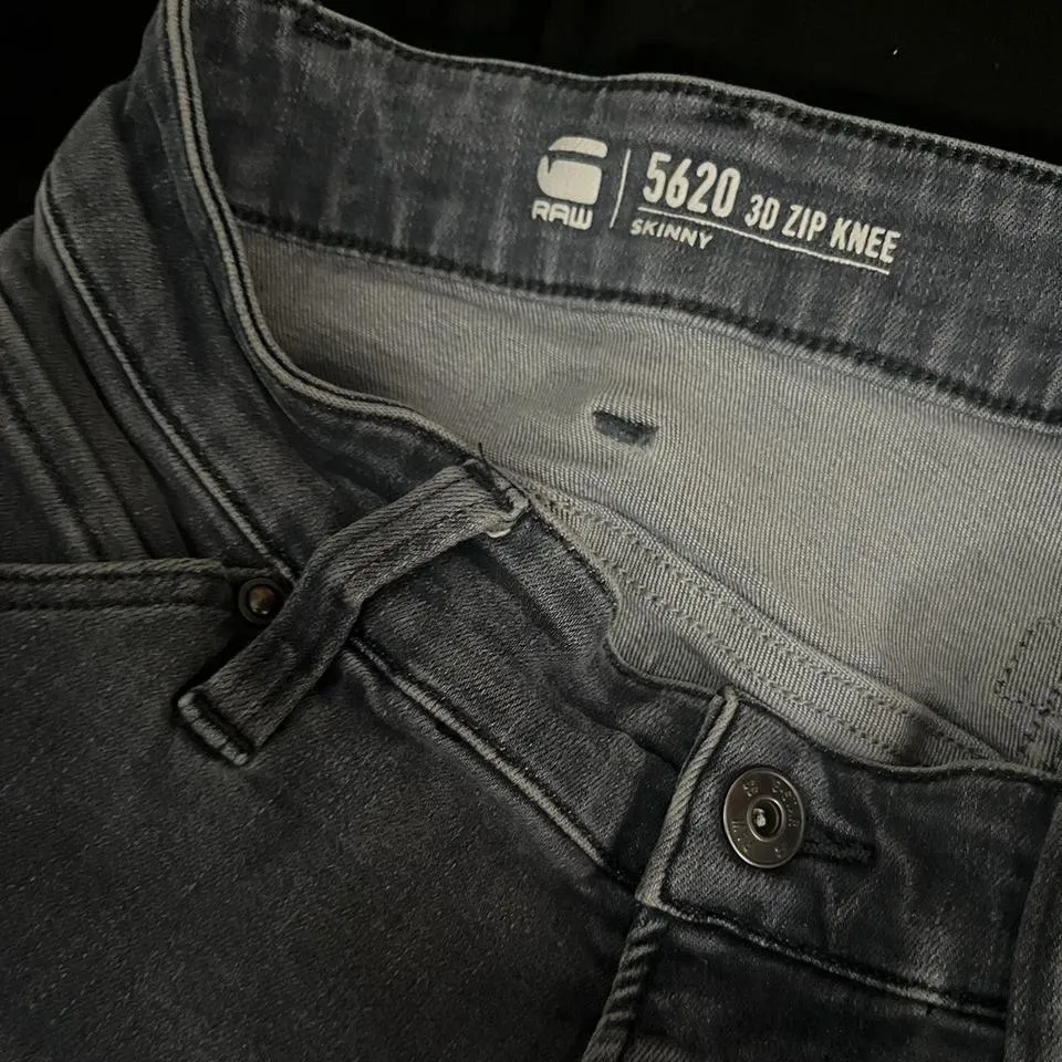 G-Star Men's Grey Jeans