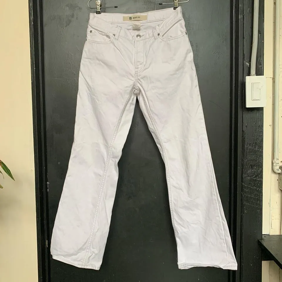 Gap Men's White Jeans