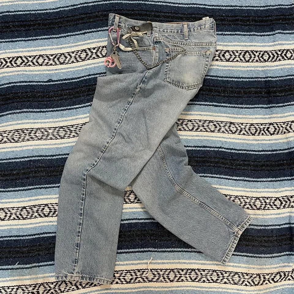 Gap Men's Blue and Navy Jeans