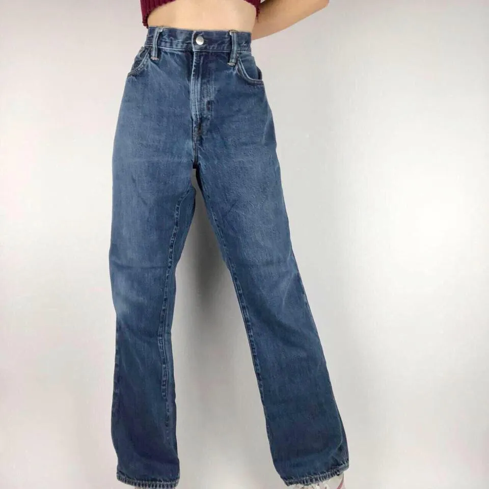 Gap Men's Navy and Blue Jeans