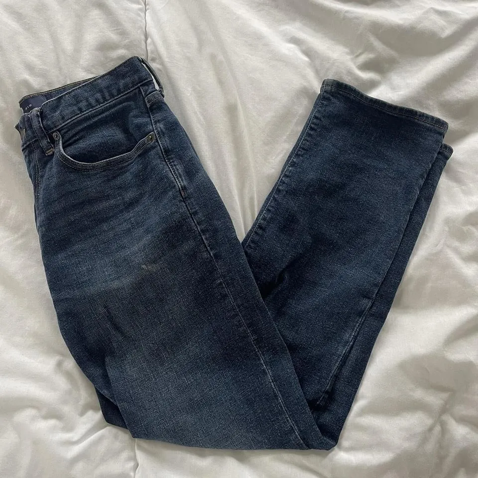 Gap Men's Blue and Navy Jeans