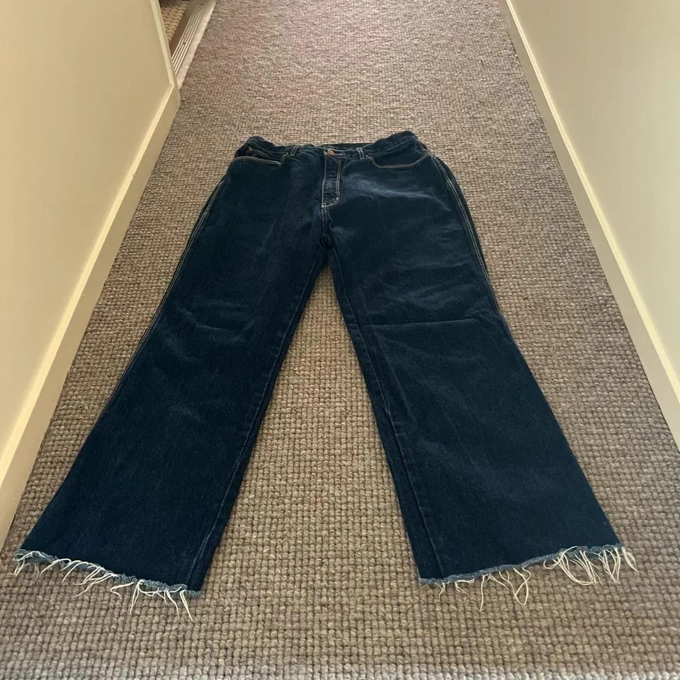 Gloria Vanderbilt Men's Navy Jeans