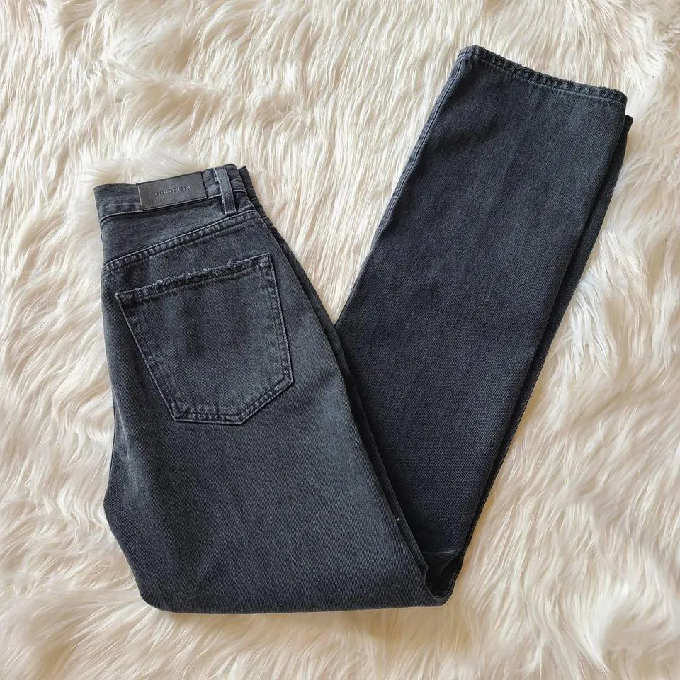 GOLDSIGN Men's Black Jeans