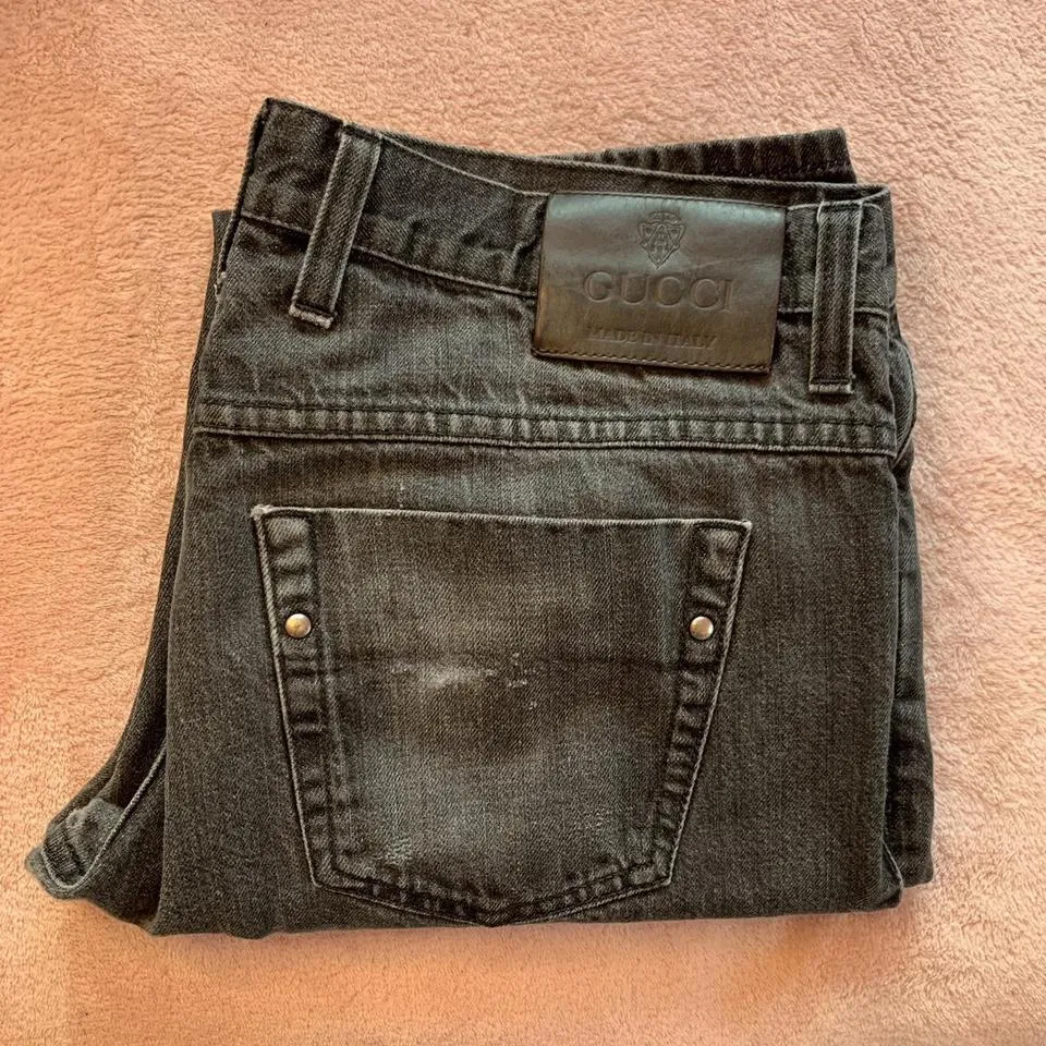 Gucci Men's Black Jeans