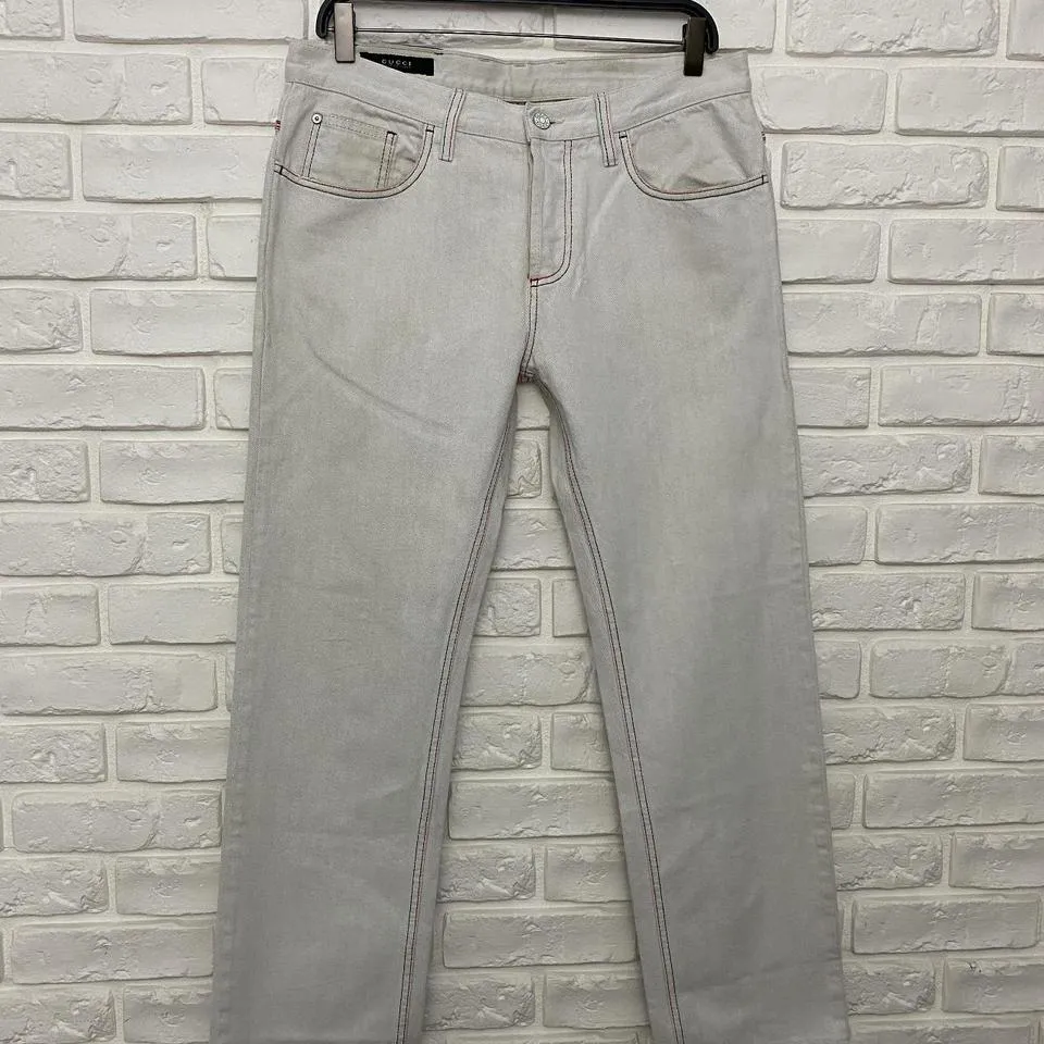 Gucci Men's Grey Jeans