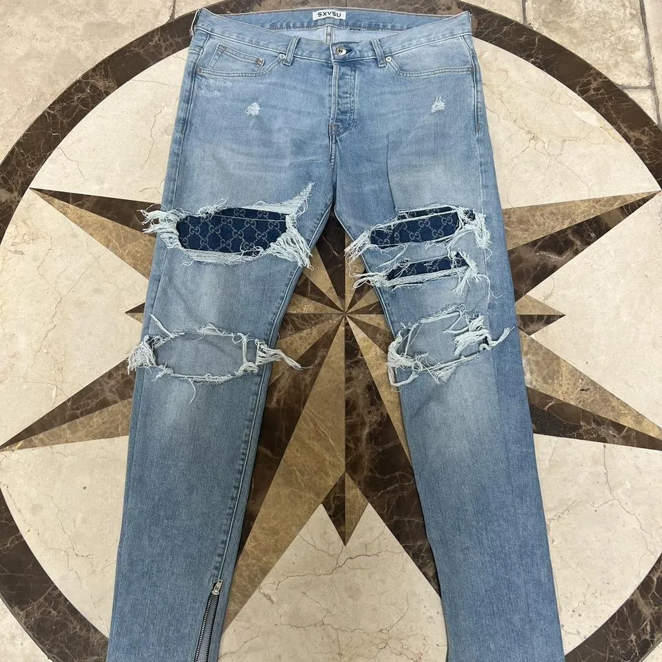 Gucci Men's Blue Jeans
