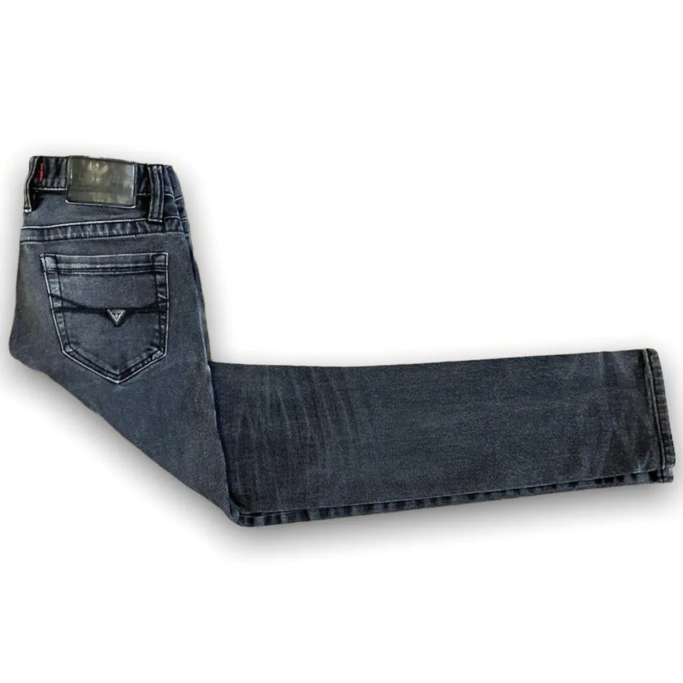 Guess Men's Black and White Jeans
