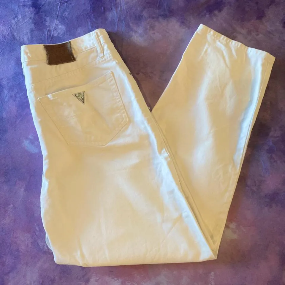 Guess Men's White Jeans