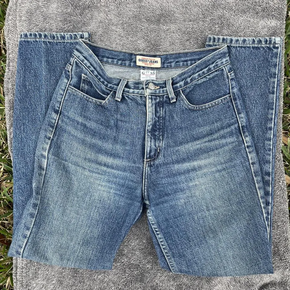 Guess Men's Navy Jeans