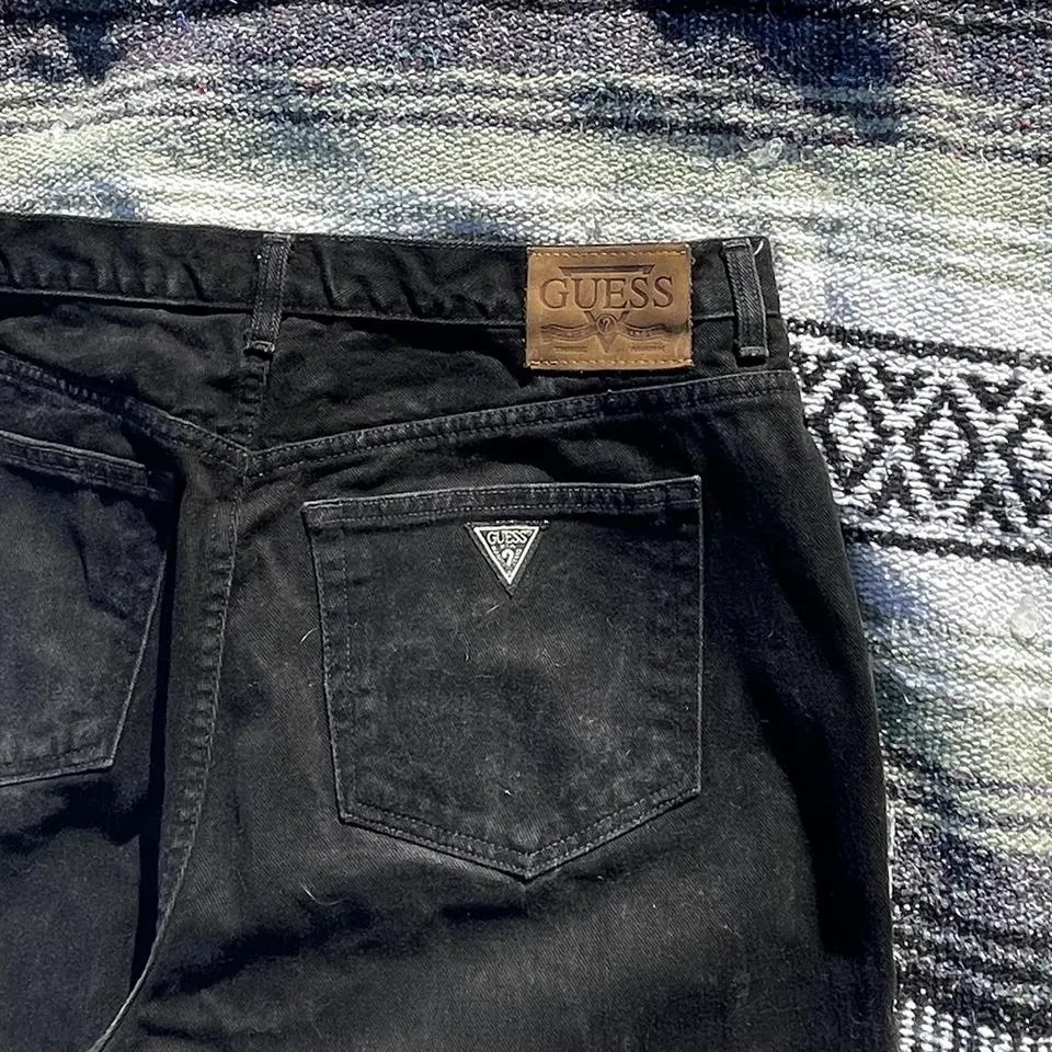 Guess Men's Black Jeans