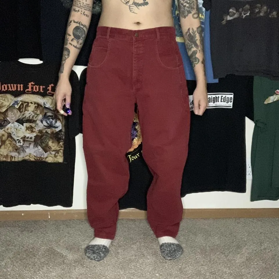 Guess Men's Red Jeans