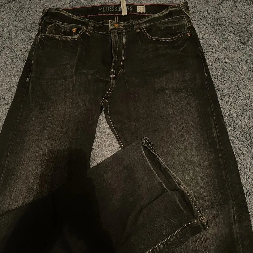 Guess Men's Black Jeans