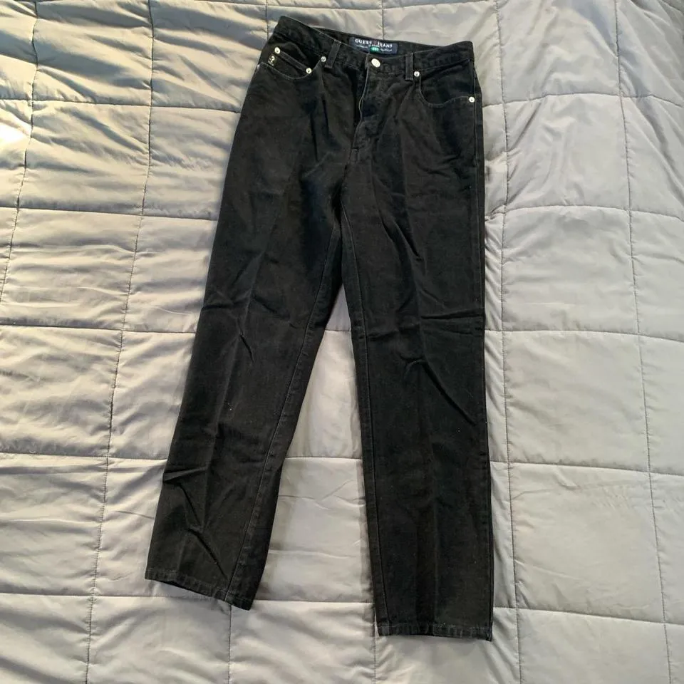 Guess Men's Black Jeans
