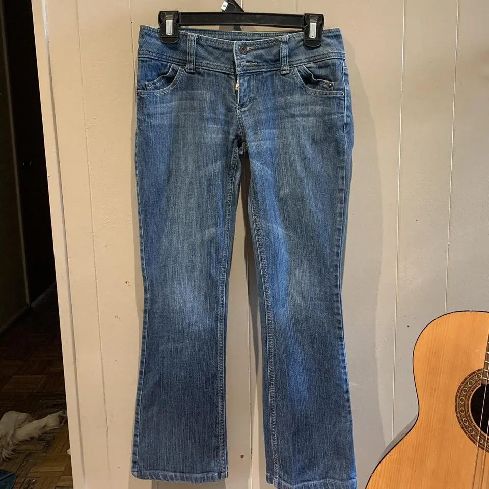 Guess Men's Blue and Navy Jeans