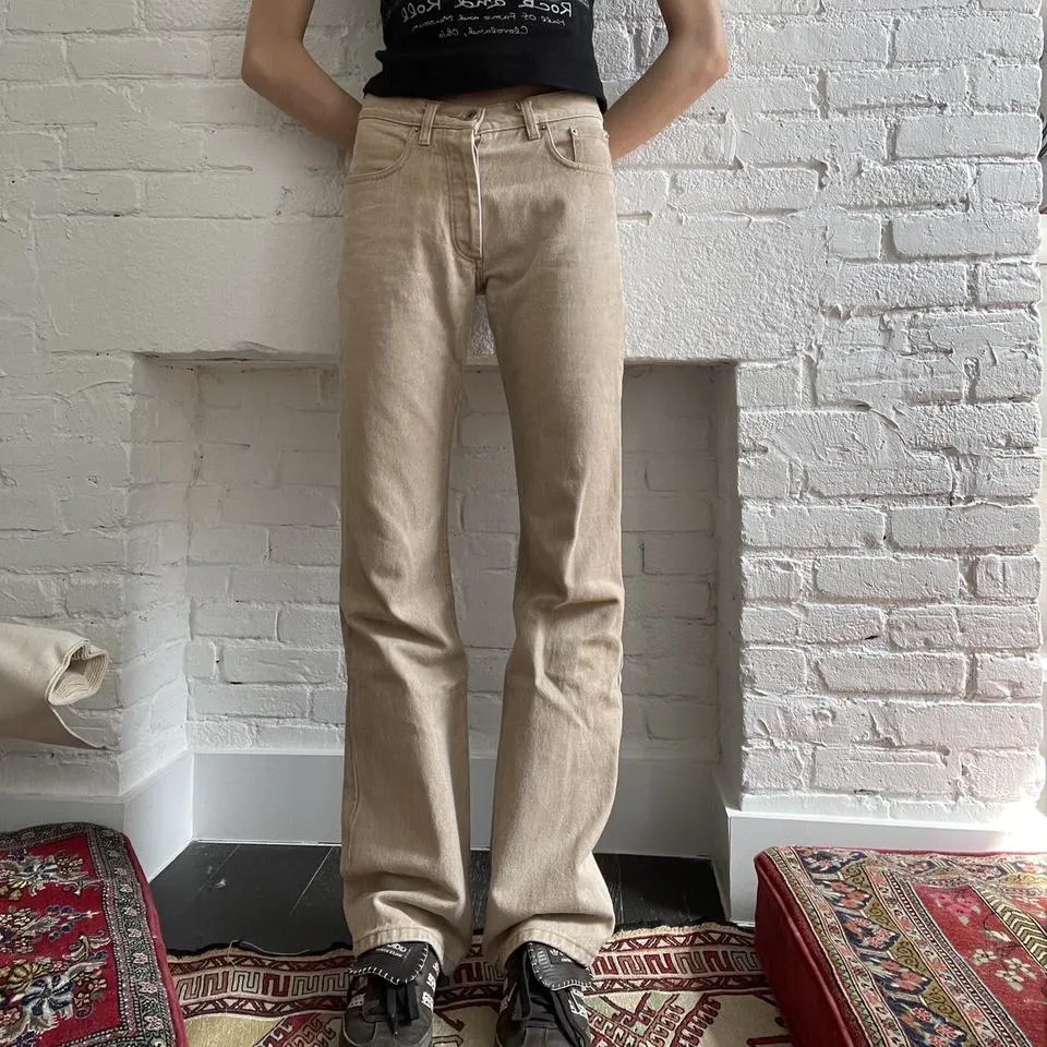 Helmut Lang Men's Tan Jeans