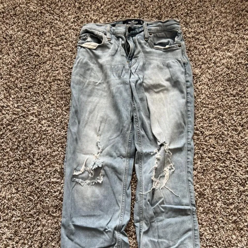 Hollister Co. Men's Blue Jeans