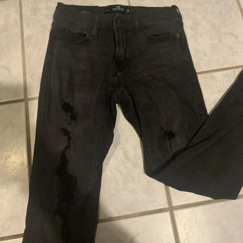 Hollister Co. Men's Black Jeans