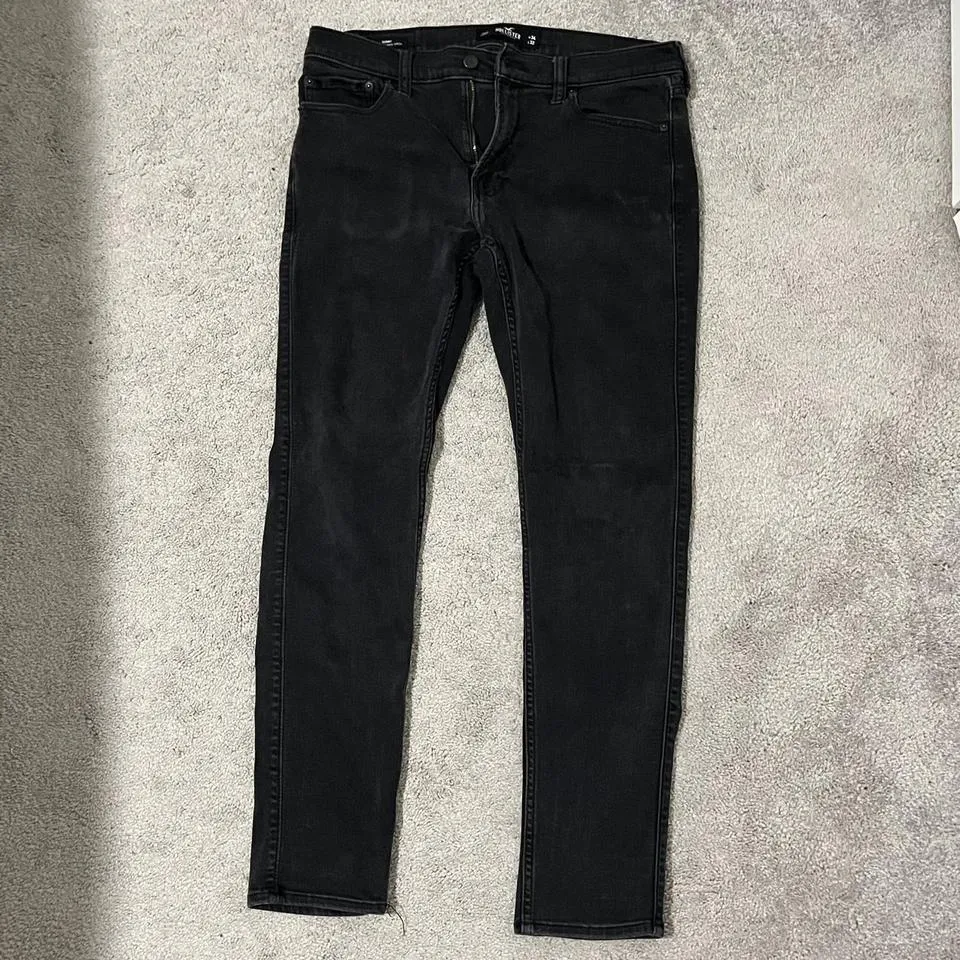 Hollister Co. Men's Black Jeans